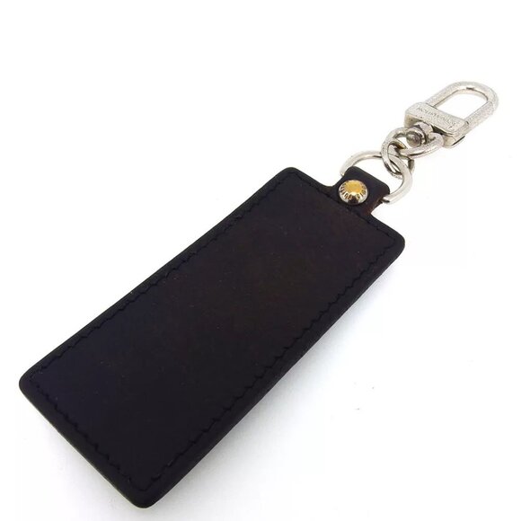 Louis Vuitton key chain goddess leather ?~ metal Authentic used T17344 - Picture 1 of 9